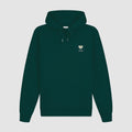 Sweat à capuche avec fleur en forme de cœur - Vert