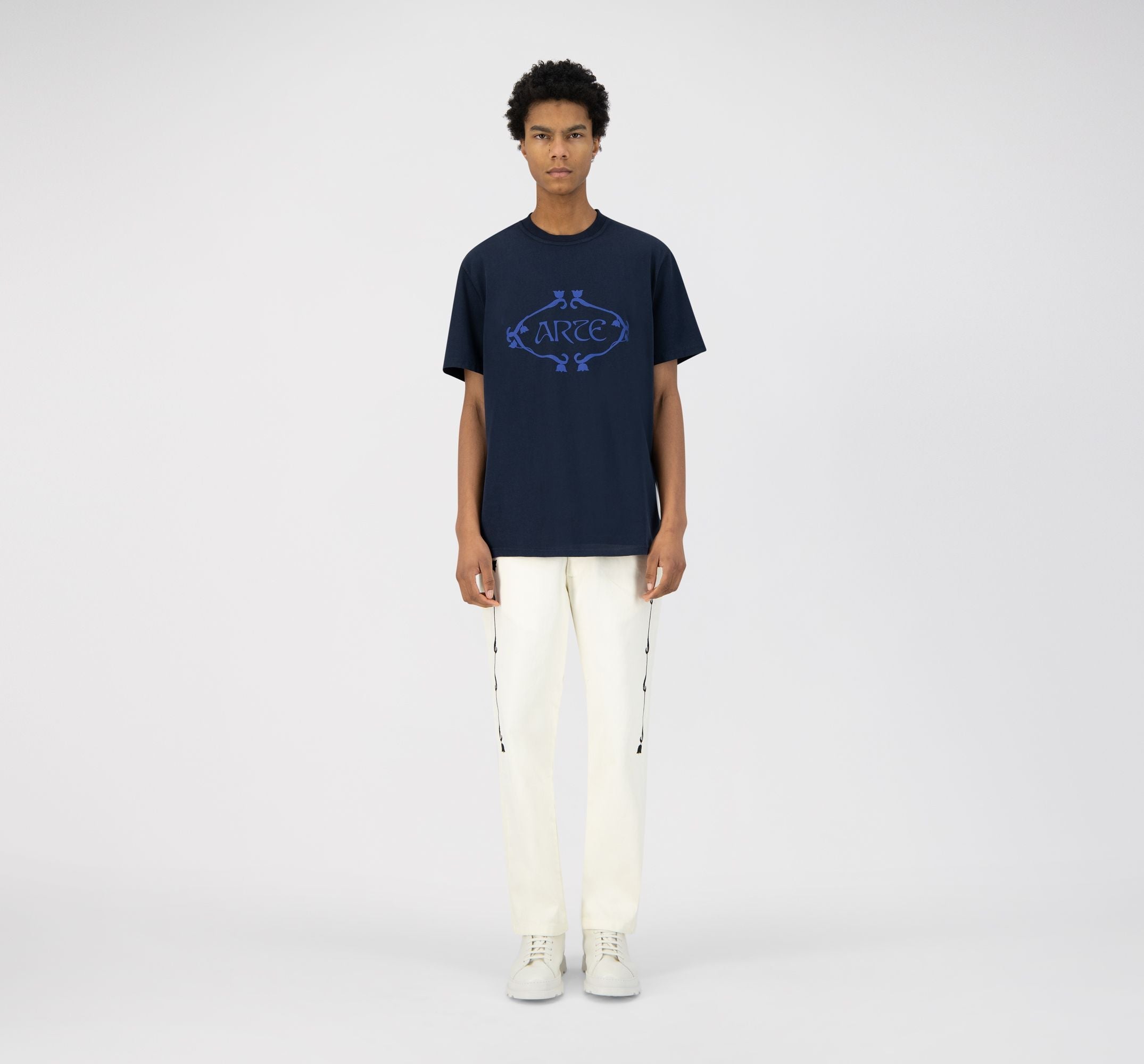 T-shirt Tissot Logo Orna - Marine