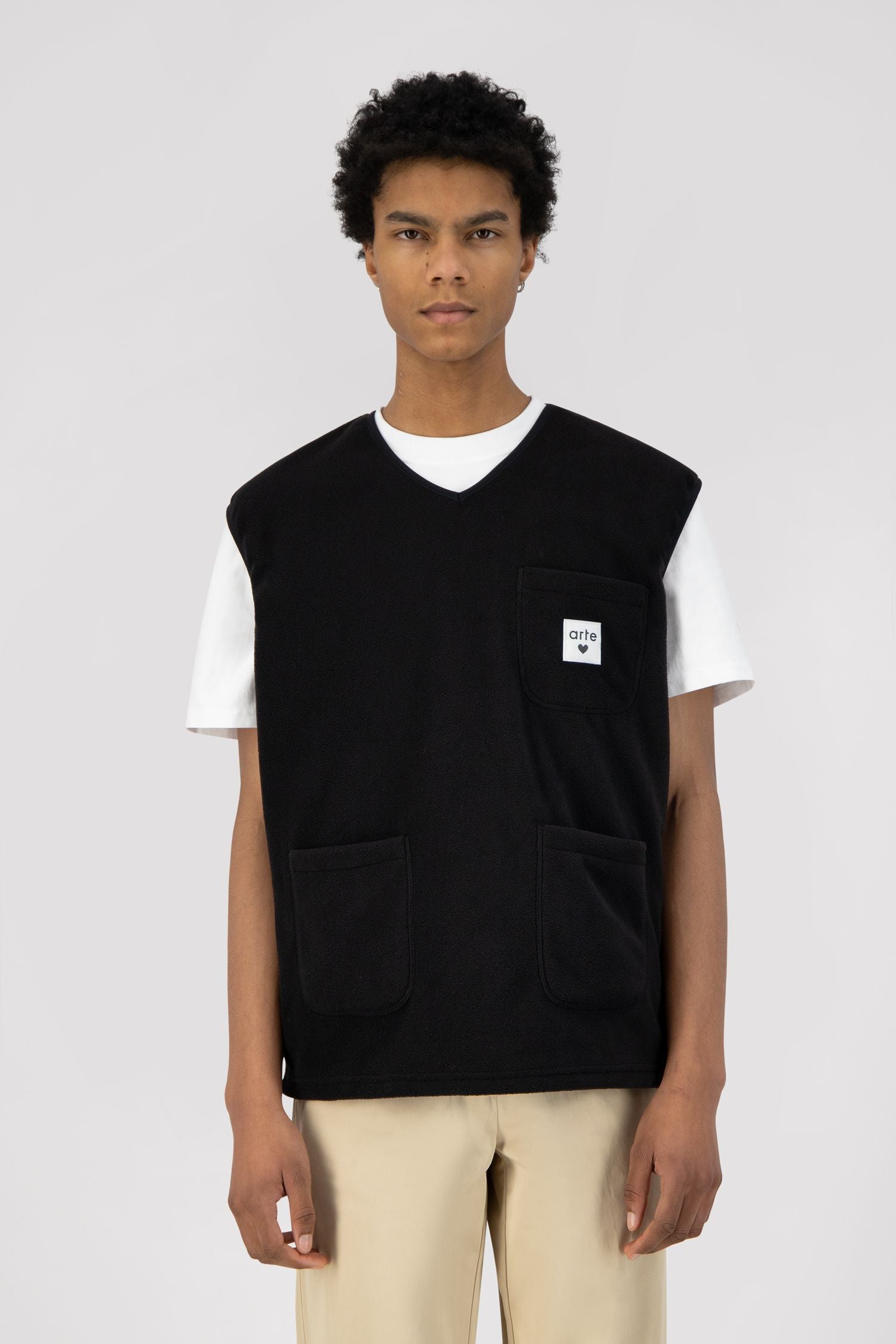 Gilet en tricot Victor - Noir