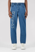 Pantalon Paul avec logo sur le devant - Denim bleu clair