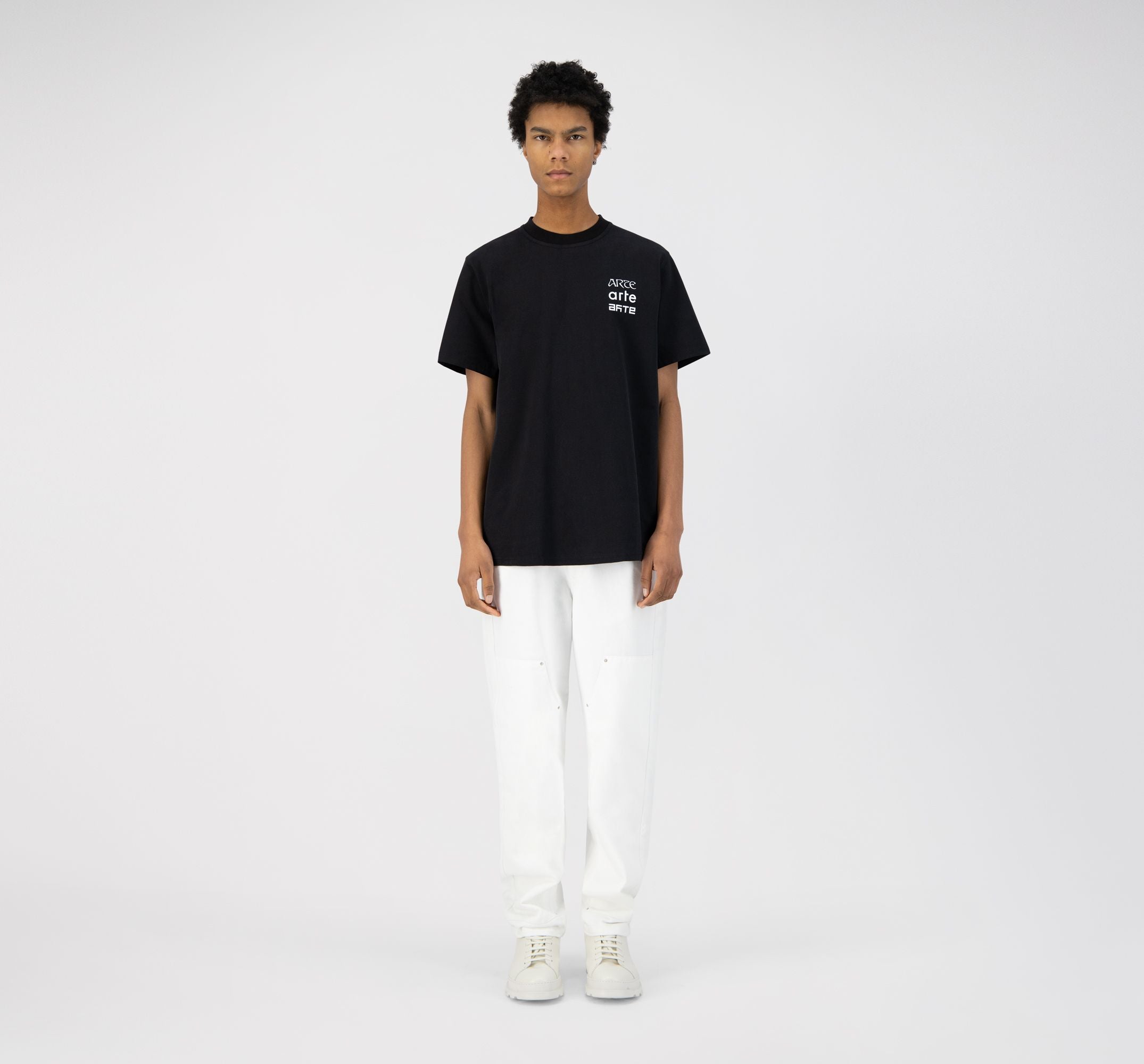 T-shirt Tissot Multi Logo - Noir