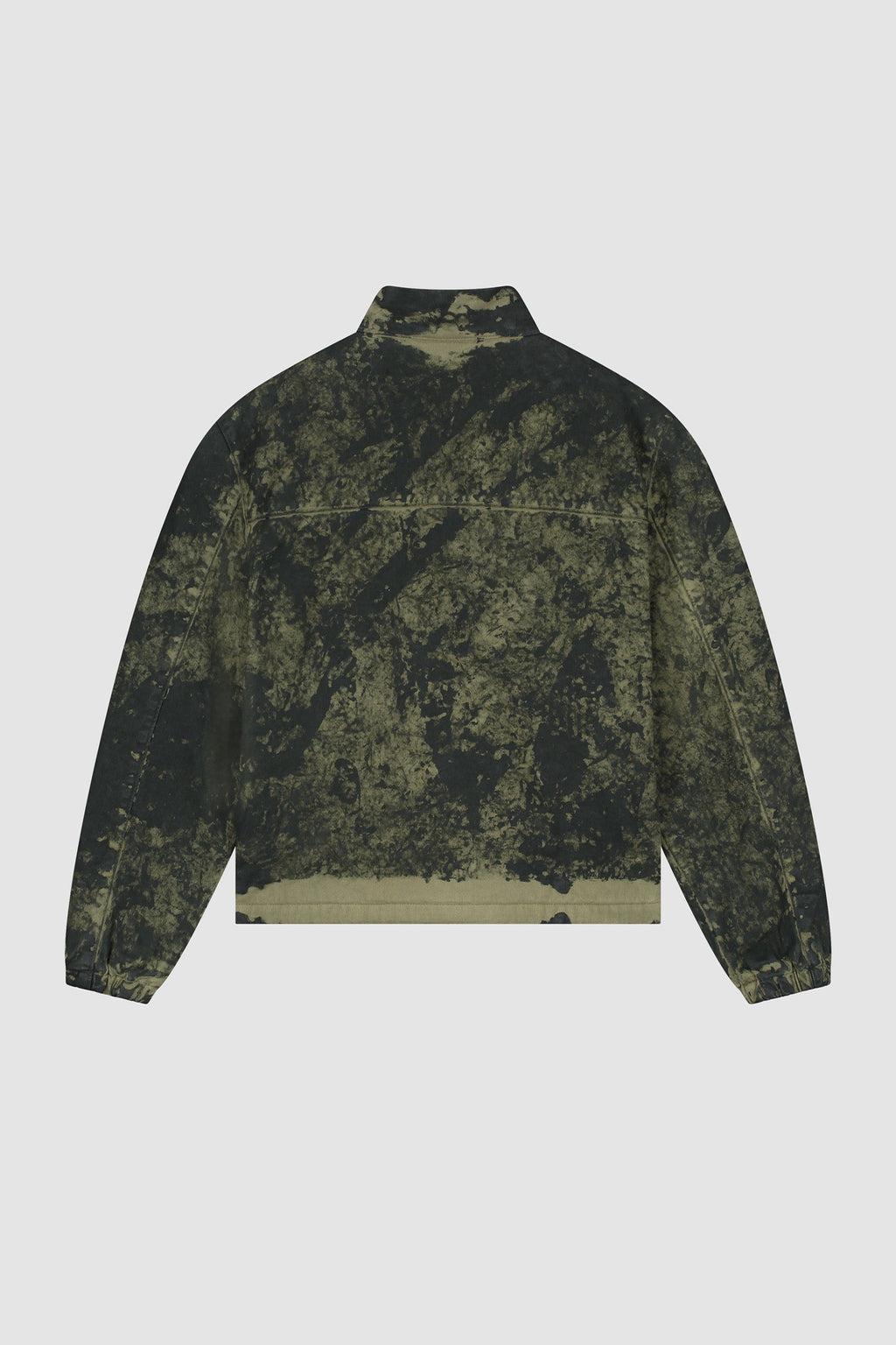 Blouson peinture à l'ancienne - Vert