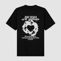 T-shirt Rose - Noir